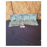 Iowa license plates