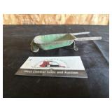 Tin litho wheel Barrow