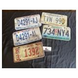 License plates