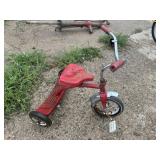 Metal tricycle