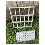 Tractor step & grill - broken