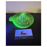 Uranium glass juicer