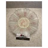 Federal satin frosted glass bowl
