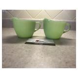 Jadeite creamers