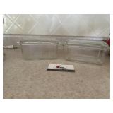 Glass refrigerator jars