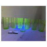 Uranium glasses