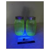 Uranium salt and pepper shakers