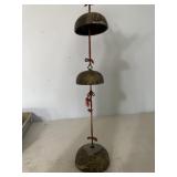 Brass bell ring wind chime