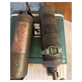 Brass fire extinguishers