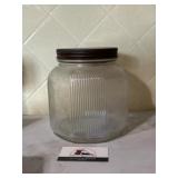 Primitive glass merchandisers canister