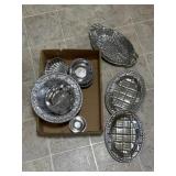 Metal trinket trays