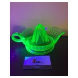 Uranium glass juicer