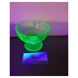 Uranium glass