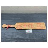 1953 Fraternity Pledge Paddle