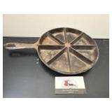 Cast iron cornbread skillet
