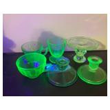 Mismatched uranium glass