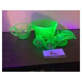 Uranium glass