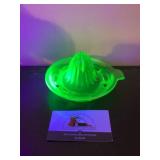 Uranium glass juicer