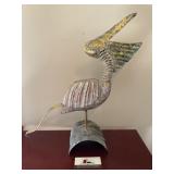 Metal Bird Decor