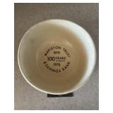 Mapleton Trust stoneware bowl