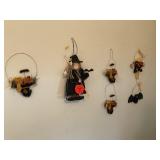 Wood Halloween decor