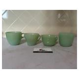 Jadeite cups