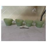 Jadeite cups