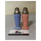 MCM salt and pepper shakers