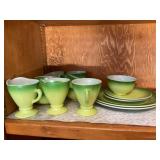 Platonite Milk Glass