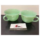 Jadeite mugs
