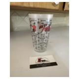 Vintage bar glass