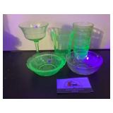 Uranium glass