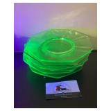 Uranium salad plates