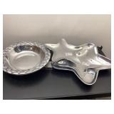 Metal dishware
