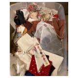 Tote of various material, crafting