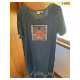 Vintage XL denim dress