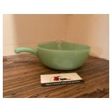 Fire King Jadeite Spout Skillet