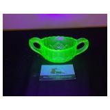 Uranium Glass Dish