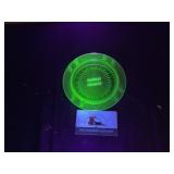 Uranium Glass Ashtray