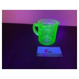 Uranium Glass Measuring Cup