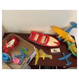Vintage plastic toys