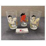 Arbyï¿½s Hot Stuff and Casper Character Glasses