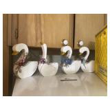 Wooden Silly Goose Decor