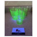 Uranium juice glasses