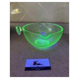 Vintage Uranium double spout mixing bowl