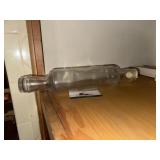 Glass rolling pin