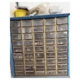 Hardware organizer with hardware