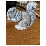 Concrete squirrel