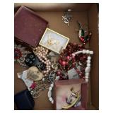 Miscellaneous jewelry and jewelry box