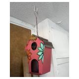 Metal bird  house